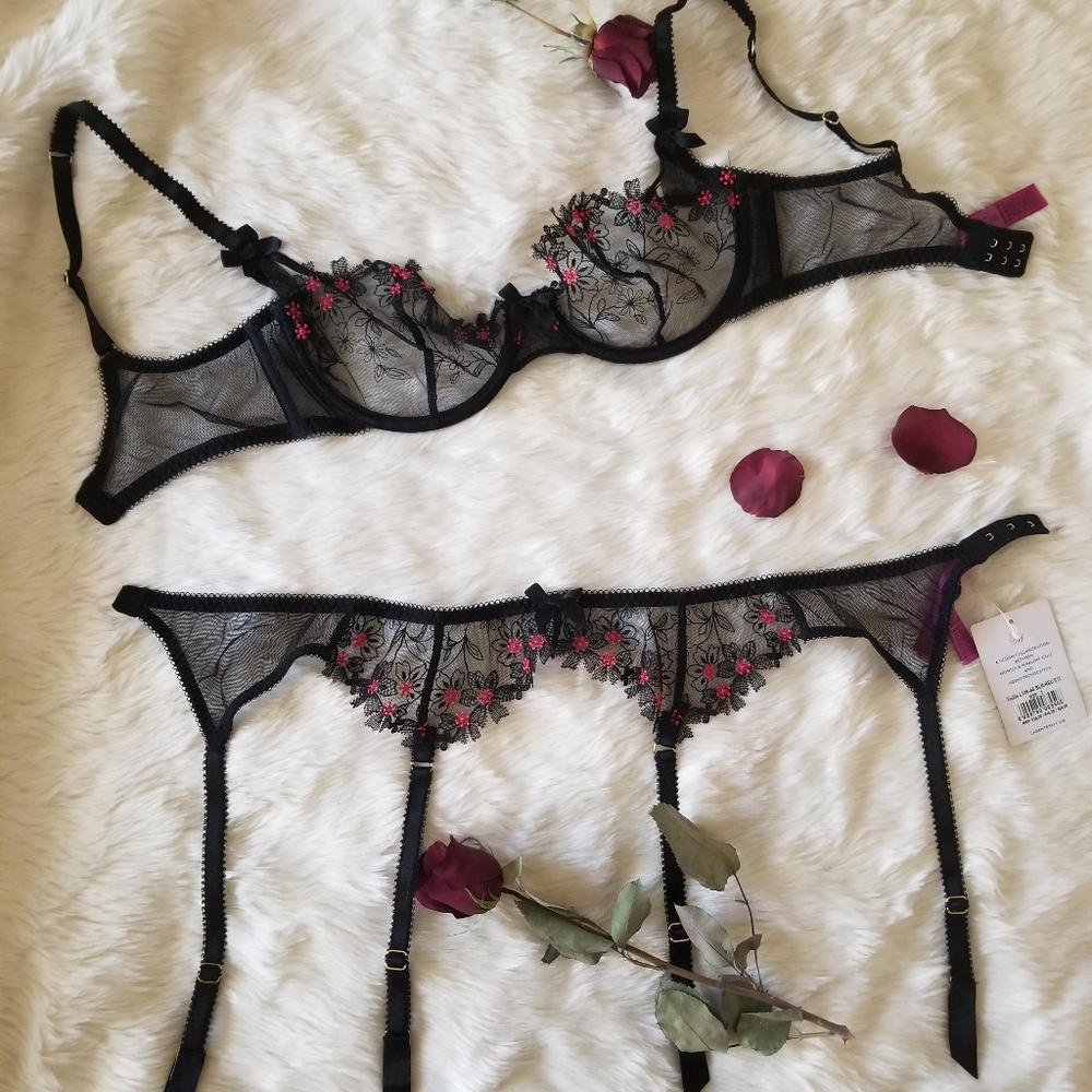 L'Agent Kellie Bra and Suspender